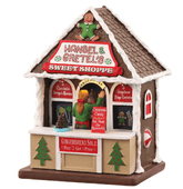 Lemax Caddington Village Lighted Buildings Lemax Hansel & Gretel's Sweet Shoppe Decoration